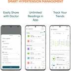 Dario Gen-2 Blood Pressure Monitor for Home Use | Smart App & Carry Case