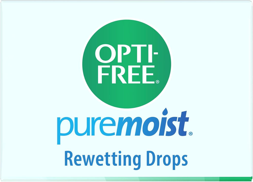 OPTI-FREE Puremoist Contact Lens Rewetting Drops, 12 mL