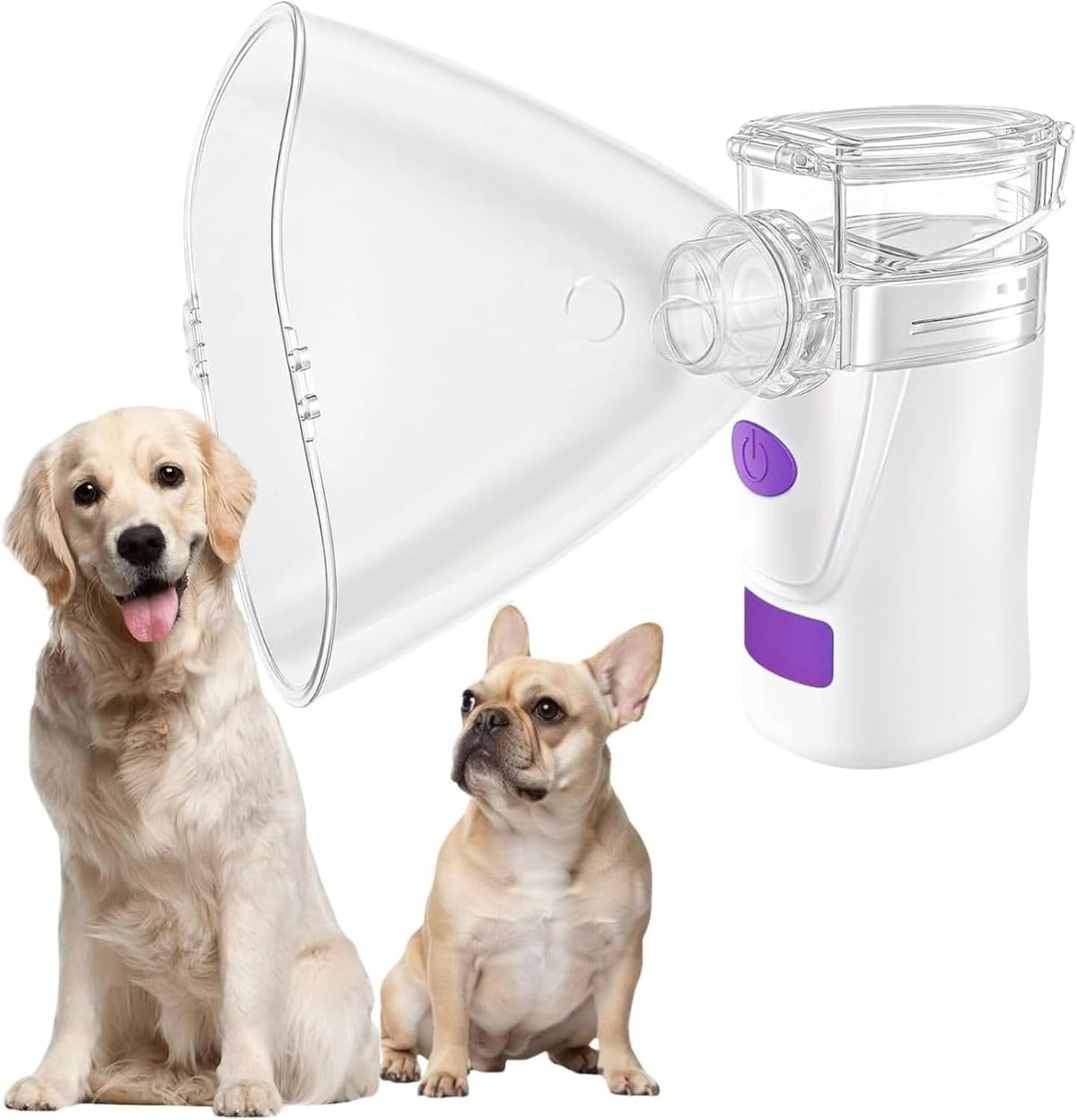 Pet-Mist-Device for Dogs Handheld Dog Pet-Mist-Device – Portable Pet Device with Dog Mask, USB Rechargeable, Quiet Operation
