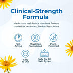 VitaMedica Arnica Tablets & Gel Bundle - 150 Tablets + 3 oz Gel | Support for Bruising, Swelling & Soreness, Rapid-Dissolve 30X Tablets + Water-Based Topical Gel, Plant-Based
