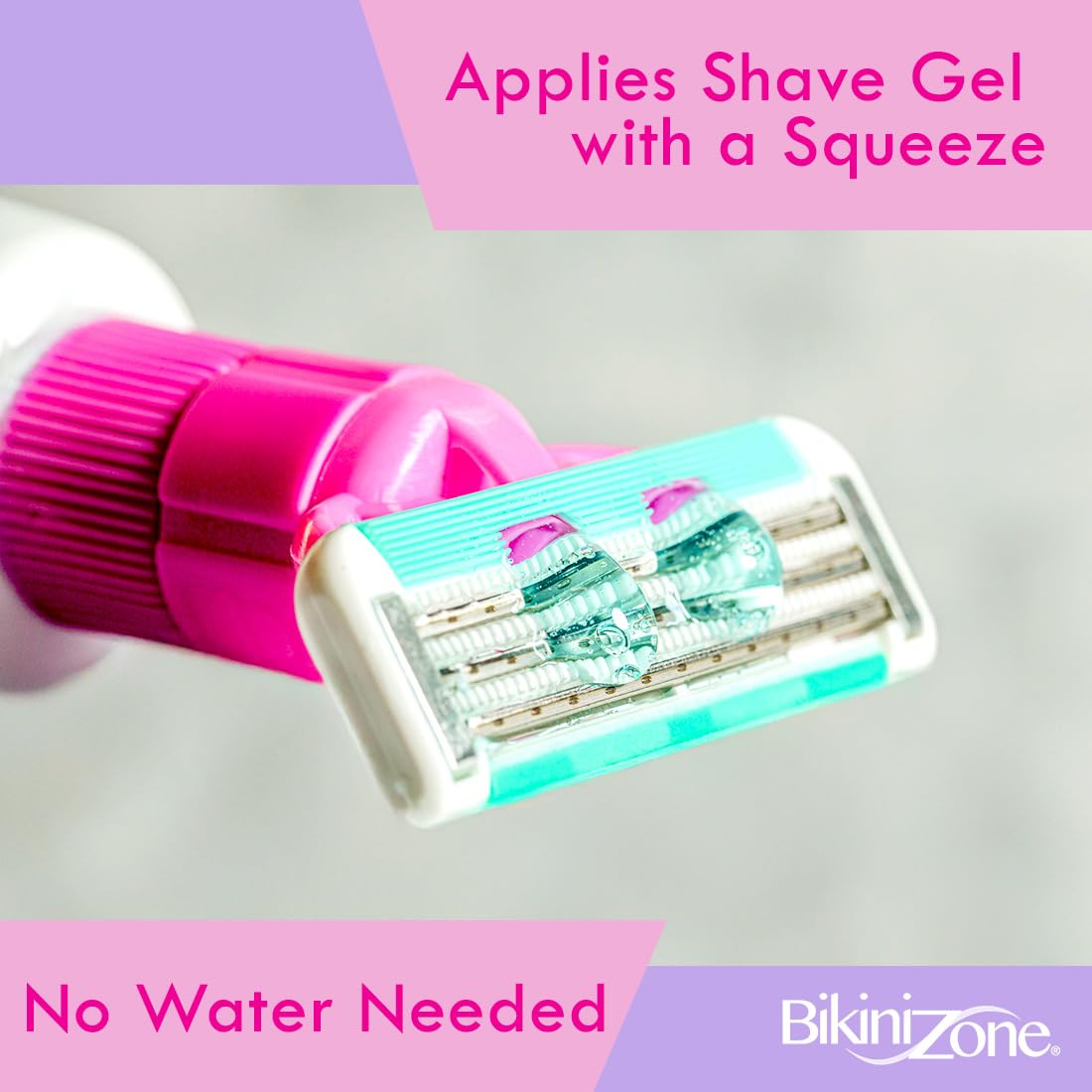 Bikini Zone Flow All-in-One Travel Razor for Bikini & Sensitive Areas