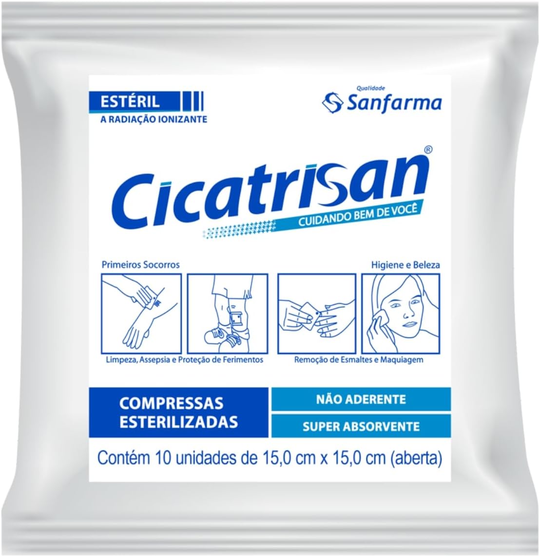 SANFARMA Gauze and Wound Dressings Sterile 400 pieces