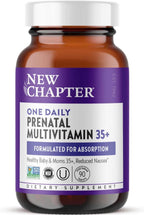 New Chapter One Daily Prenatal Multivitamin 35+, 90 Count | Enhanced Formula with Methylfolate and Choline for Healthy Mom and Baby, Gluten Free and Non-GMO, Made for Ages 35+
