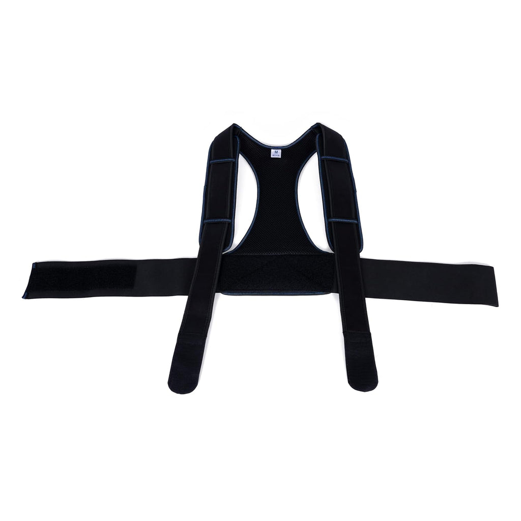 CUREWRAP Premium Posture Corrector Belt for Men & Women (Medium 34"-40") | Adjustable Back Support Brace for Spine, Shoulder, Neck & Upper Back Pain Relief | Breathable, Lightweight & Comfortable Design
