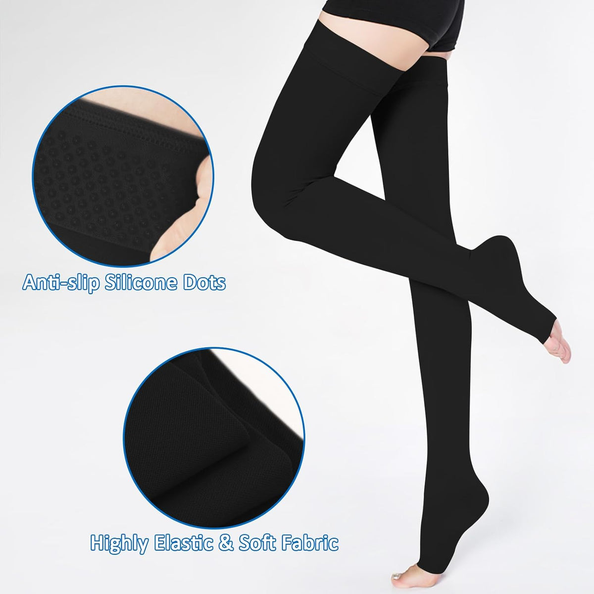 Compression Socks Silicone 30 mm