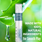 Lubex Natural Lubricant Gel (Water-Based) Natural Lube with Aloe Vera for Her, Him & Couples - Vanilla Flavour - 50gm