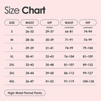FabPad Reusable High Waist Leak Proof Period Underwear, Urine Incontinence, Postpartum Panties