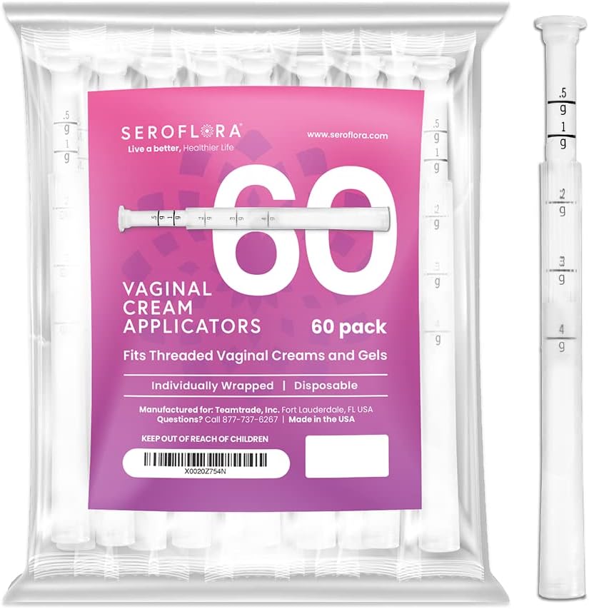 Applicators and Syringes Disposable Individually Wrapped 60 pieces