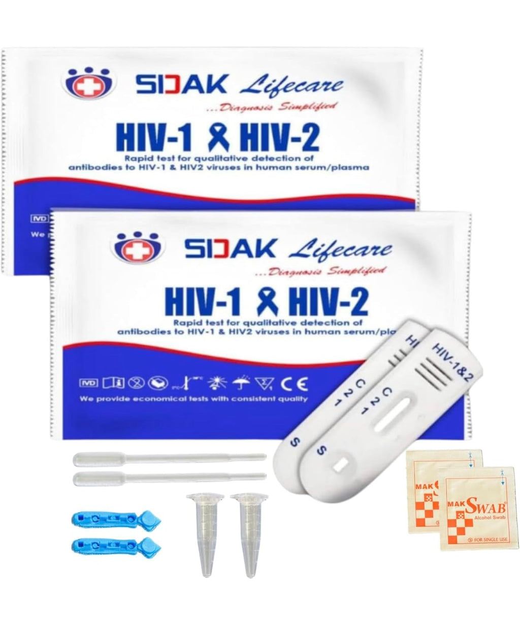 HIV Rapid Results Home Test Kit