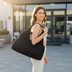 Forestfish Gym Bag For Women With Shoes Compartment & Wet Dry