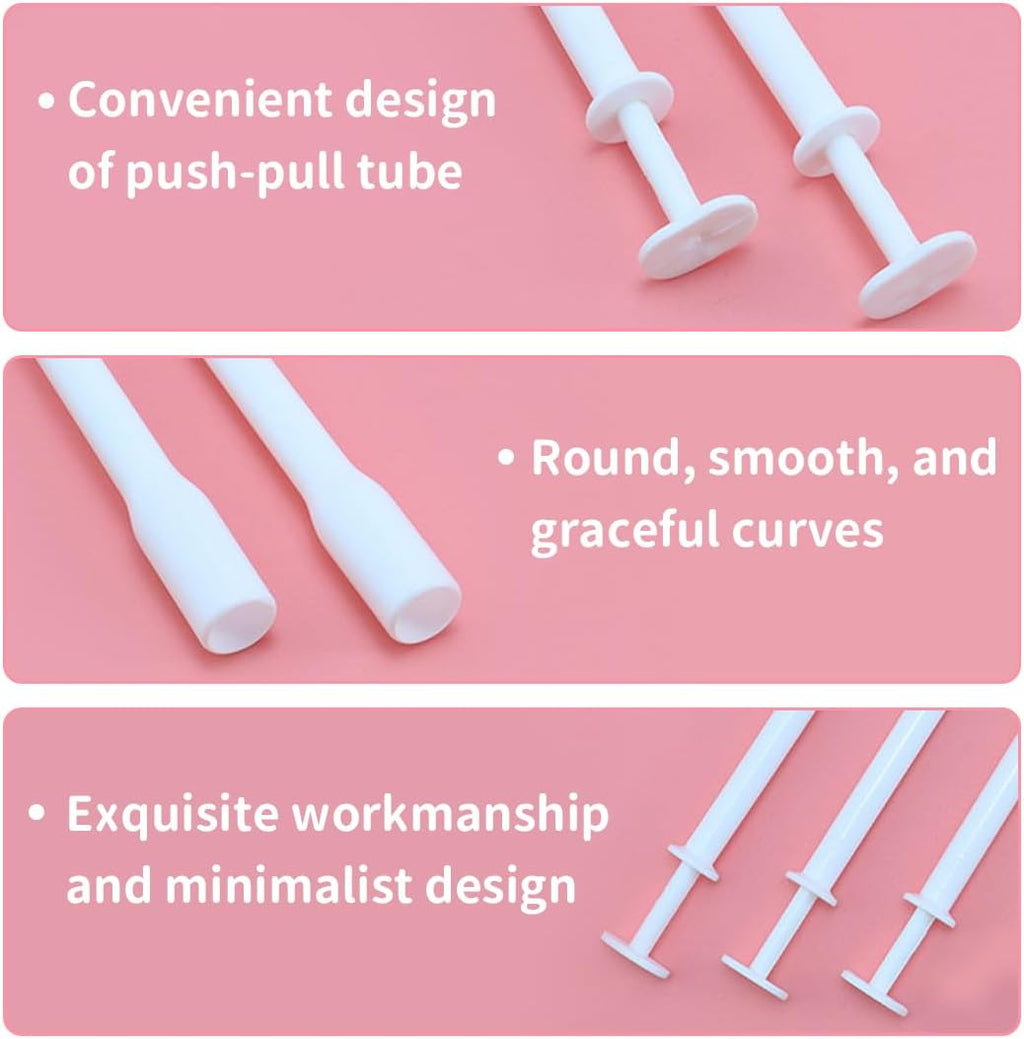12 Pieces Disposable Lubricant Applicator, Vaginal Applicators, 2G