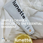 Lunette Water-Based Lube pH Balanced Personal Lubricant for Men, Women & Couples - Vaginal & Anal Lube, Easy Clean-Up, Toy Friendly, Condom Safe, lubricant for Menstrual Cups, Discs, 100ml 3.4 Fl Oz