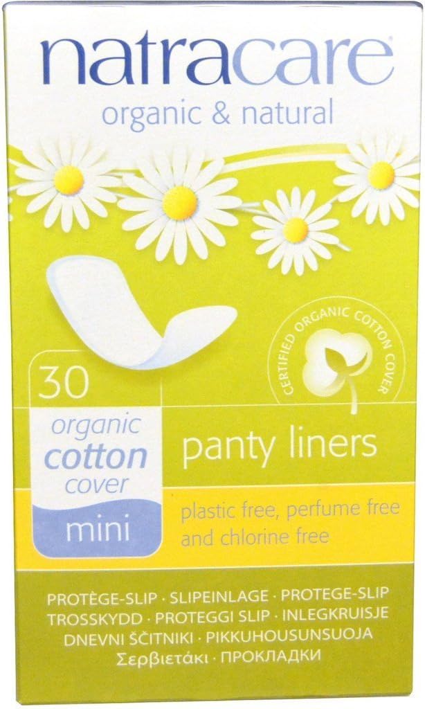 Natracare Panty Liners Mini Organic Cotton 30 Panty Liners