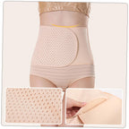 SUPVOX Belly Recovery Belts Workout Slimming Belly Bands for Women Premium Breathable Fabric Postpartum Support Abdominal Compression 95X23Cm Beige