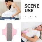 Overnight Postpartum Maternity Pads 2Pcs Washable Leakproof Cotton Liners for Bladder Control and Postnatal Care Women