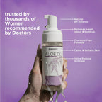 Aloezy Intimate Wash for Women with Lactic Acid | pH Balanced Feminine Hygiene Wash | Helps Reduce Itching, Dryness & Odor | Daily Intimate Care for Sensitive Skin | 100% Ayurvedic | 100 ml