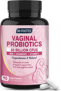 DRFOSTER Vaginal Probiotics for Women pH Balance with Prebiotics & Cranberry - Womens Probiotic Feminine Care Promote Healthy Vaginal Odor & Vaginal Flora, Support Gut Health & UTI - 90 Vegan Capsules