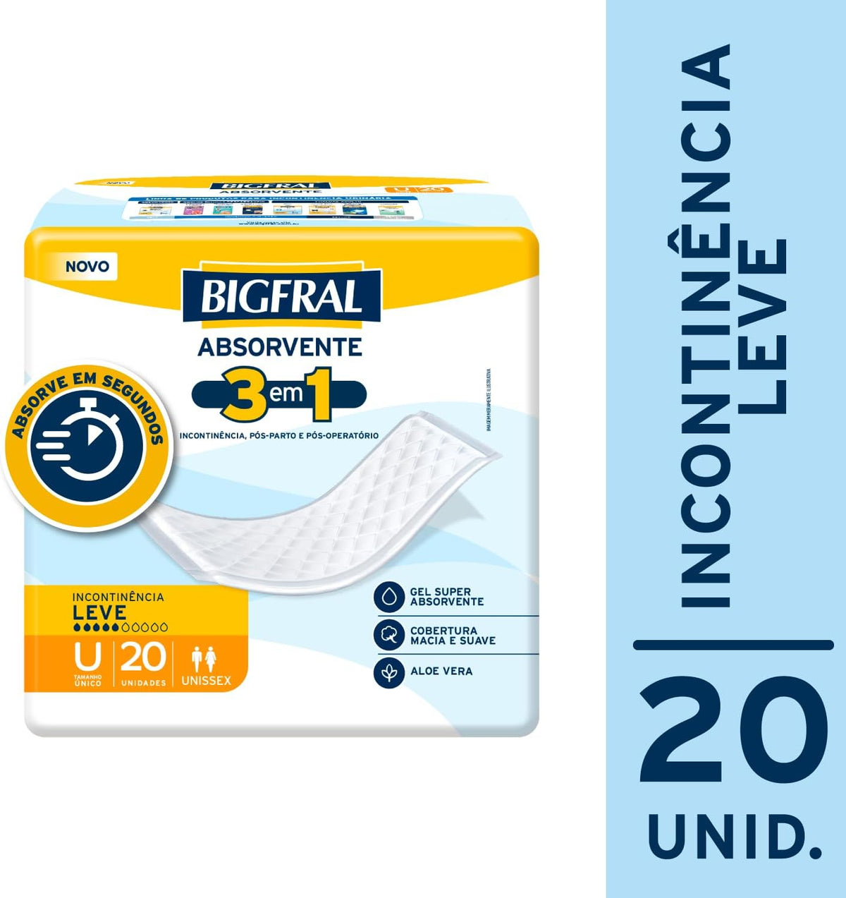 Bigfral Sanitary Pads 20 pieces