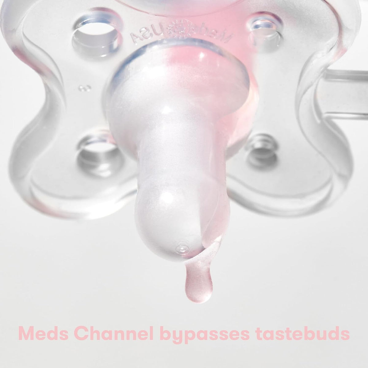 Frida Baby Medicine Pacifier Syringe, Accu-Dose Paci, Medi Frida, Fuss Free | Dispenser for Mess & Fuss Free Medicine Use, Baby-Safe Pacifier Design, Made in USA, Easy to Use