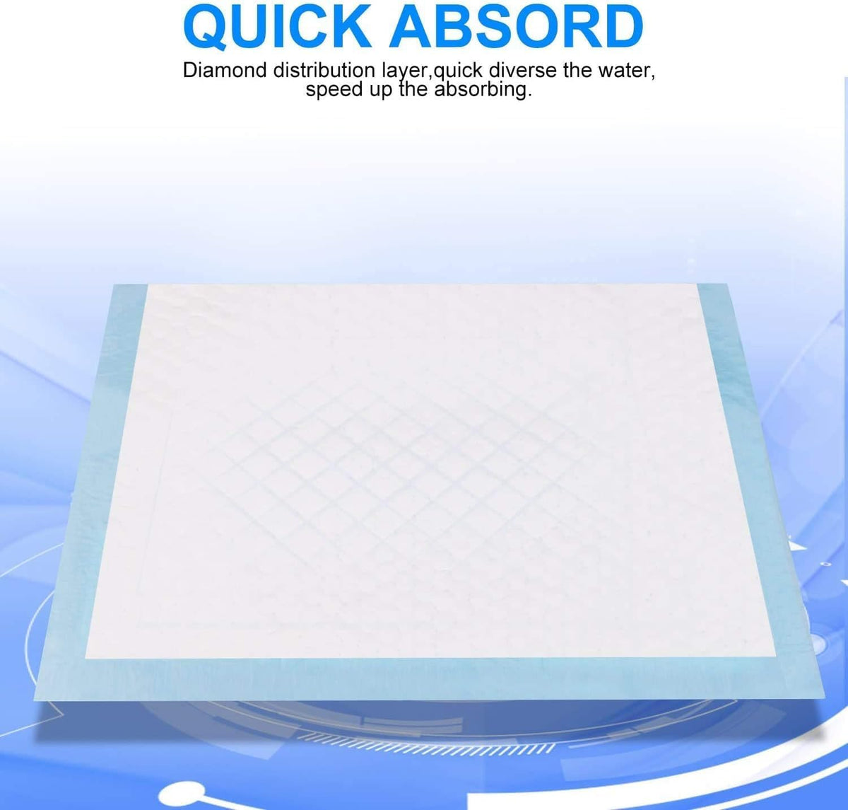 160PCS Adult Disposable Economy Pads Large Size, 90x60CM Thicken Adult Incontinence Disposable Bed Pee Underpads (160PCS)