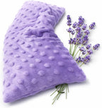 Mumu Wraps Heating Pad Microwavable - Lavender Scented Microwave Heating Pad for Pain Relief, Cramps, Muscle Ache, Joints, Neck, Shoulder, Back Pain, Warm Compress Moist Heat Pack (Lavender)