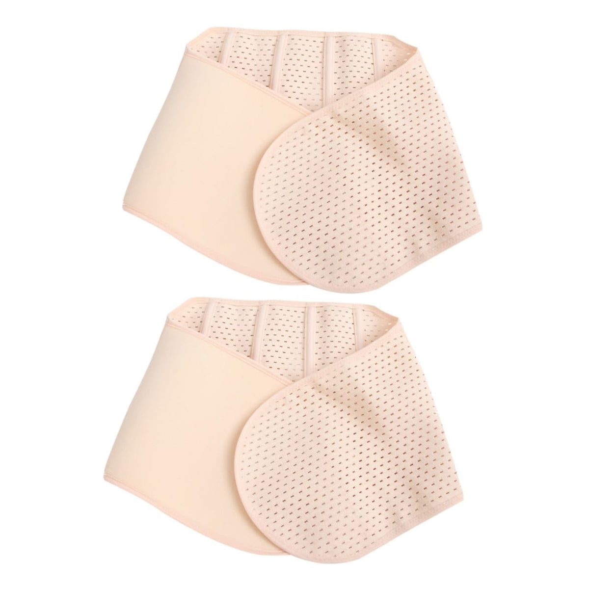 SUPVOX Belly Recovery Belts Workout Slimming Belly Bands for Women Premium Breathable Fabric Postpartum Support Abdominal Compression 95X23Cm Beige
