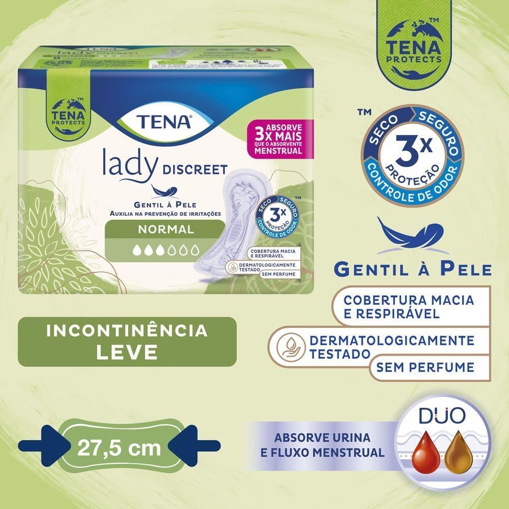 Tena Incontinence Products Without Wings 16 pieces