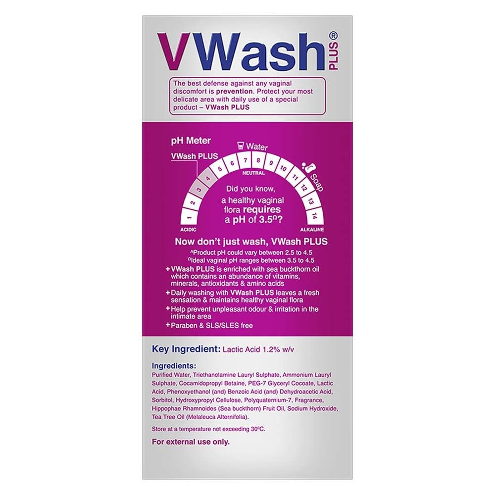 VWash Plus Expert Intimate Hygiene|| With Tea Tree Oil|| Liquid Wash Prevents Dryness|| Itchiness And Irritation|| Balances PH|| Paraben Free|| 200 ml