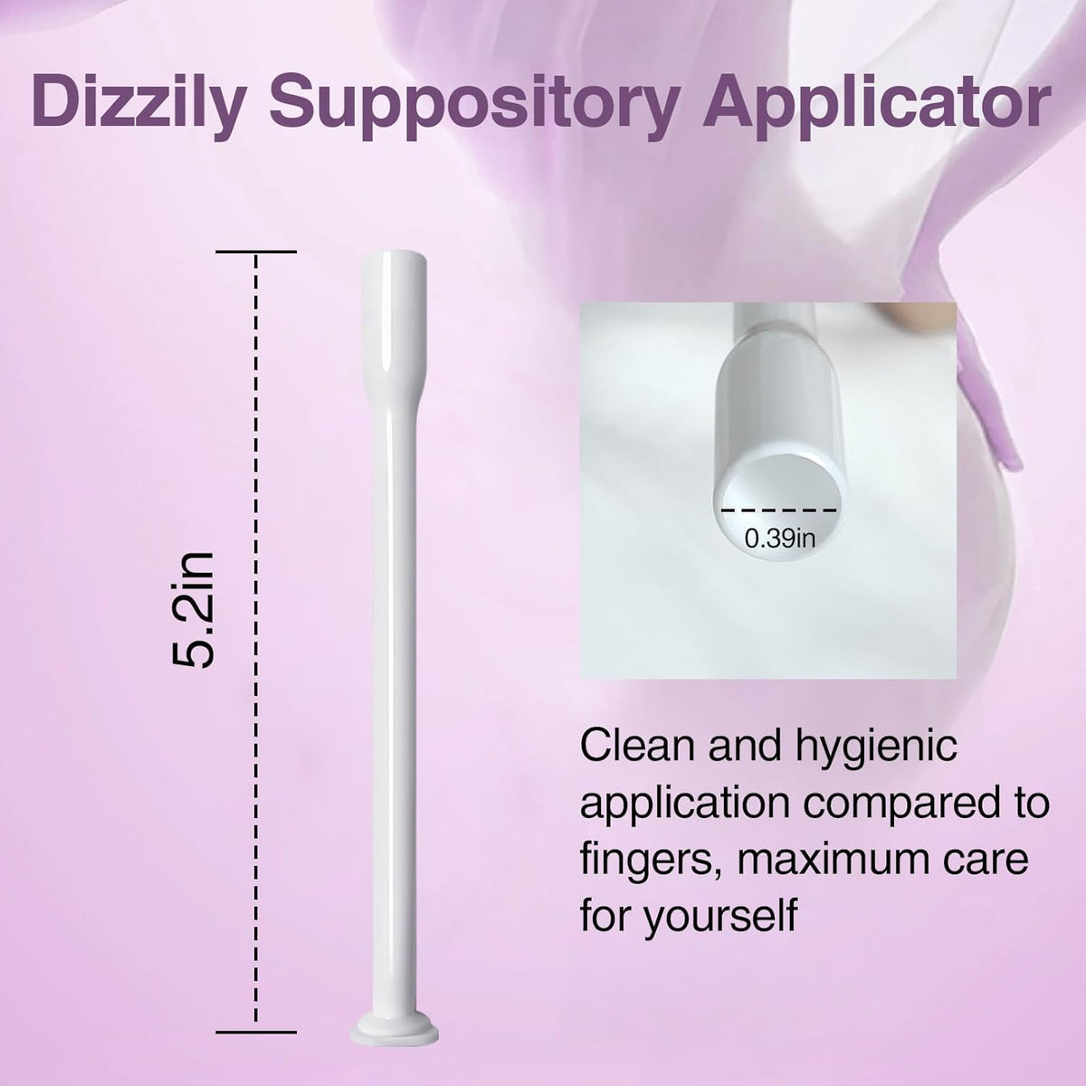 Dizzily Applicators and Syringes Individually Wrapped 20 pieces