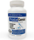 ProstaGenix Multiphase Prostate Supplement -5 Bottles - Over 1 Million Sold - End Nighttime Bathroom Trips, Urgency, Frequent Urination.