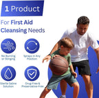 NeilMed Cleanse Sterile Saline Wound Wash, 6.3 Ounce