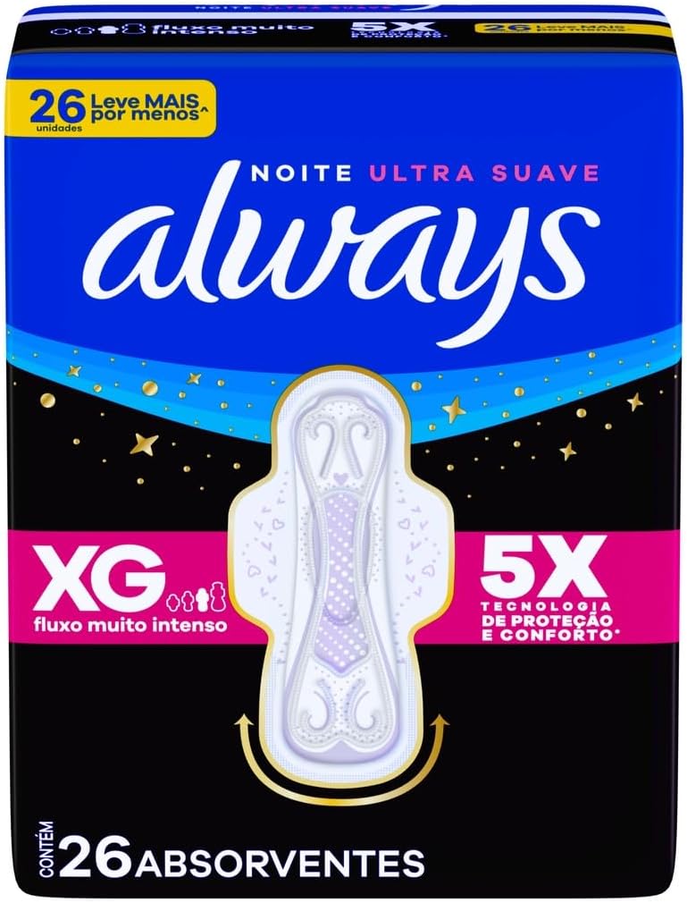 Always Sanitary Pads 26 pieces