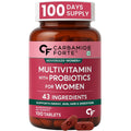 Carbamide Forte Multivitamin Tablets for Women | Multi Vitamin Supplement for Women With Probiotics | Multivitamin Tablet for Women With 43 Ingredients To Support Energy & Health - 100 Tablets