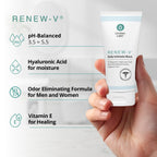 Daily Intimate Wash for Women & Men - Fragrance-Free pH Balance Cleanser w/Boric Acid, Hyaluronic Acid & Vitamin E for Odor Control & Hydration - Male & Feminine Wash, Hygiene Care - 6 fl oz