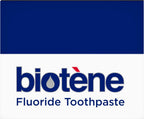 Biotene Fluoride Toothpaste for Dry Mouth Symptoms, Bad Breath Treatment and Cavity Prevention, Fresh Mint - 4.3 oz