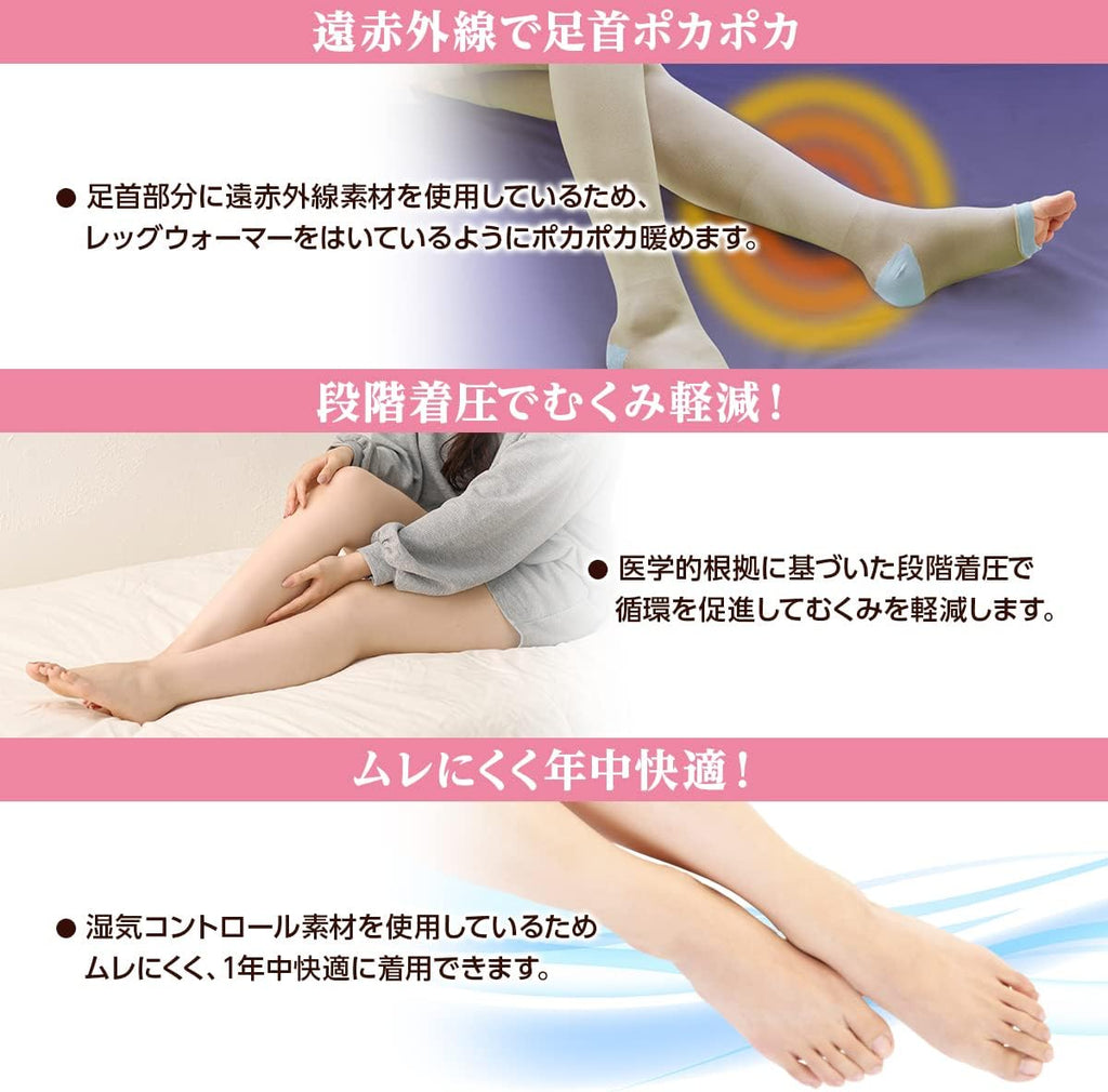 dacco Compression Socks Made in Japan Overnight