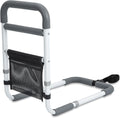 Bed Rails for Elderly Adults Safety, 350LBS Heavy Duty Grab Bar | Bed Assist Rail for Seniors, Non-Slip Bedside Handle, Fall Prevention Cane with Storage Pocket, Fits King/Queen/Full/Twin Bed
