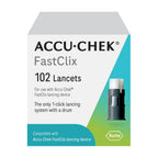 Accu-Chek FastClix Diabetes Lancets for Blood Glucose Testing, 102 Count