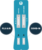TOUCHBIO 2 PACK COVID-19 & Flu A/B Rapid Antigen Combo Test - Accurate Results in Minutes - Easy to Use - Perfect for Home and Professional Use
