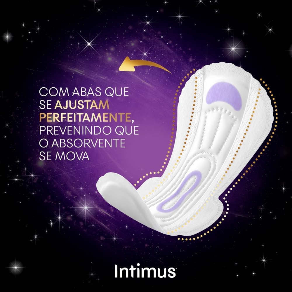 Intimus Sanitary Pads With Wings Overnight 10 pieces