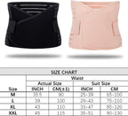 Vivva Belly Band Recovery Support Belt Wrap- Post Partum Girdles Tummy Bandit Binder - Postnatal Abdomen Pelvic Compression Corset Binding Body Shaper Shapewear