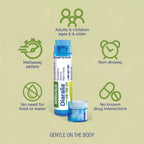Boiron Diaralia On The Go Travel Essential for Diarrhea Relief, Gas, Bloating, Intestinal Pain, and Traveler's Diarrhea - 2 Count (160 Pellets)