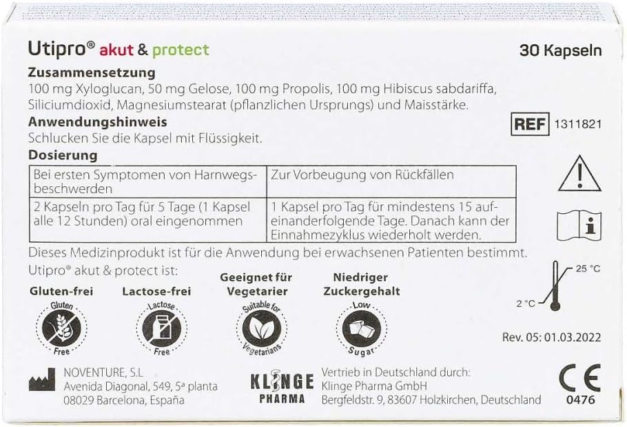 Utipro Dietary Supplements 30 capsules