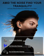 Noise Cancelling Ear Plugs for Sleeping, Adjustable Concert Earplugs for Hearing Protection with 8 PCS Soft Silicone Reusable 35 db Earplugs for Work Snoring Blocking with Portable Travel Case