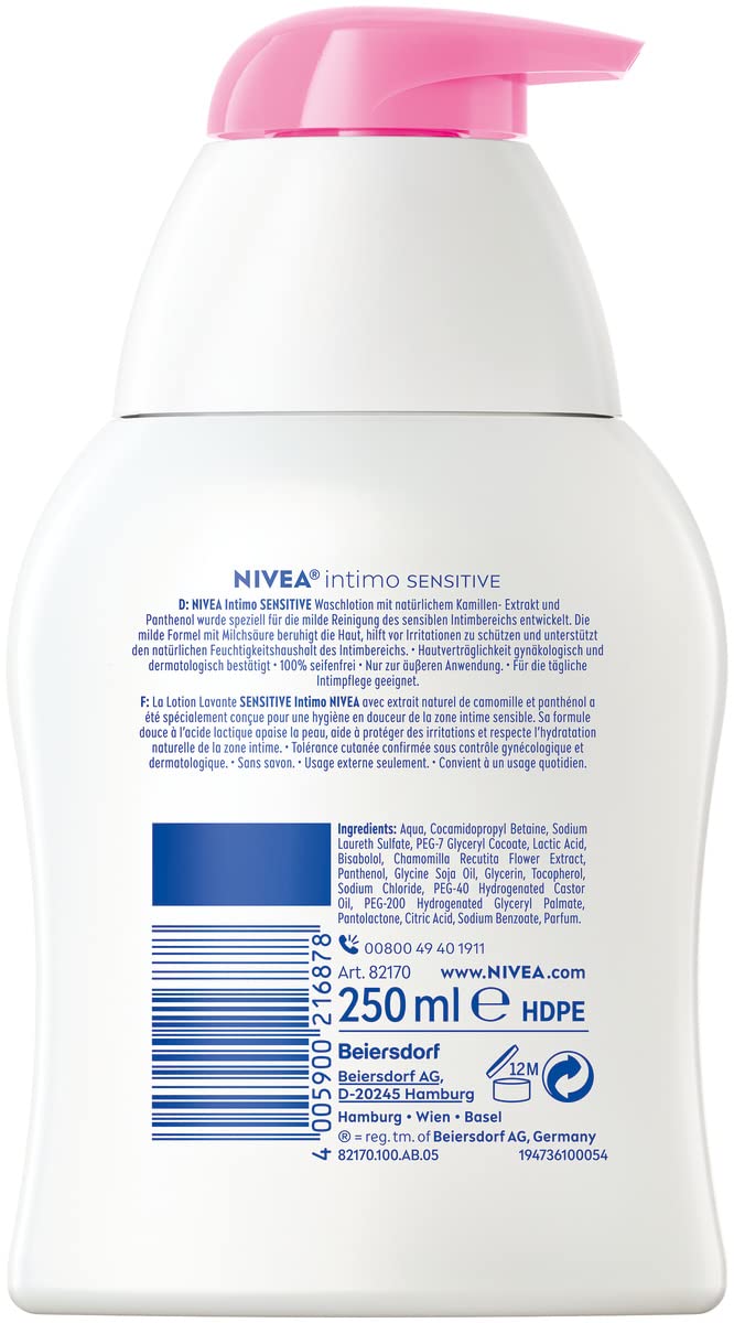 Nivea Intimate Cleansers 250 ml