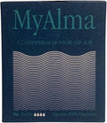 MyAlma 100% Organic Cotton Night Pads – Ultra Thin with Wings, Maximum Absorption – Without Perfumes or Endocrine Disruptors, Hypoallergenic for Sensitive Skin – Pack of 9