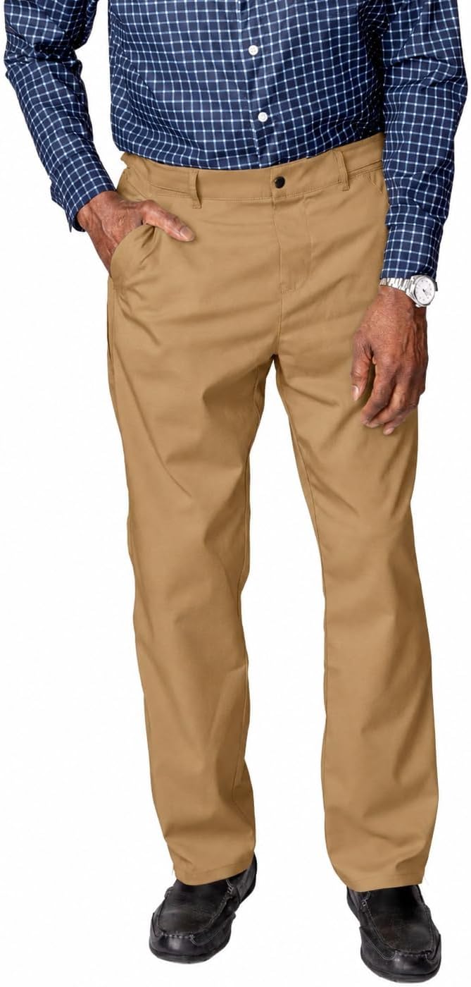 Men's Side-Zip Chinos Signature