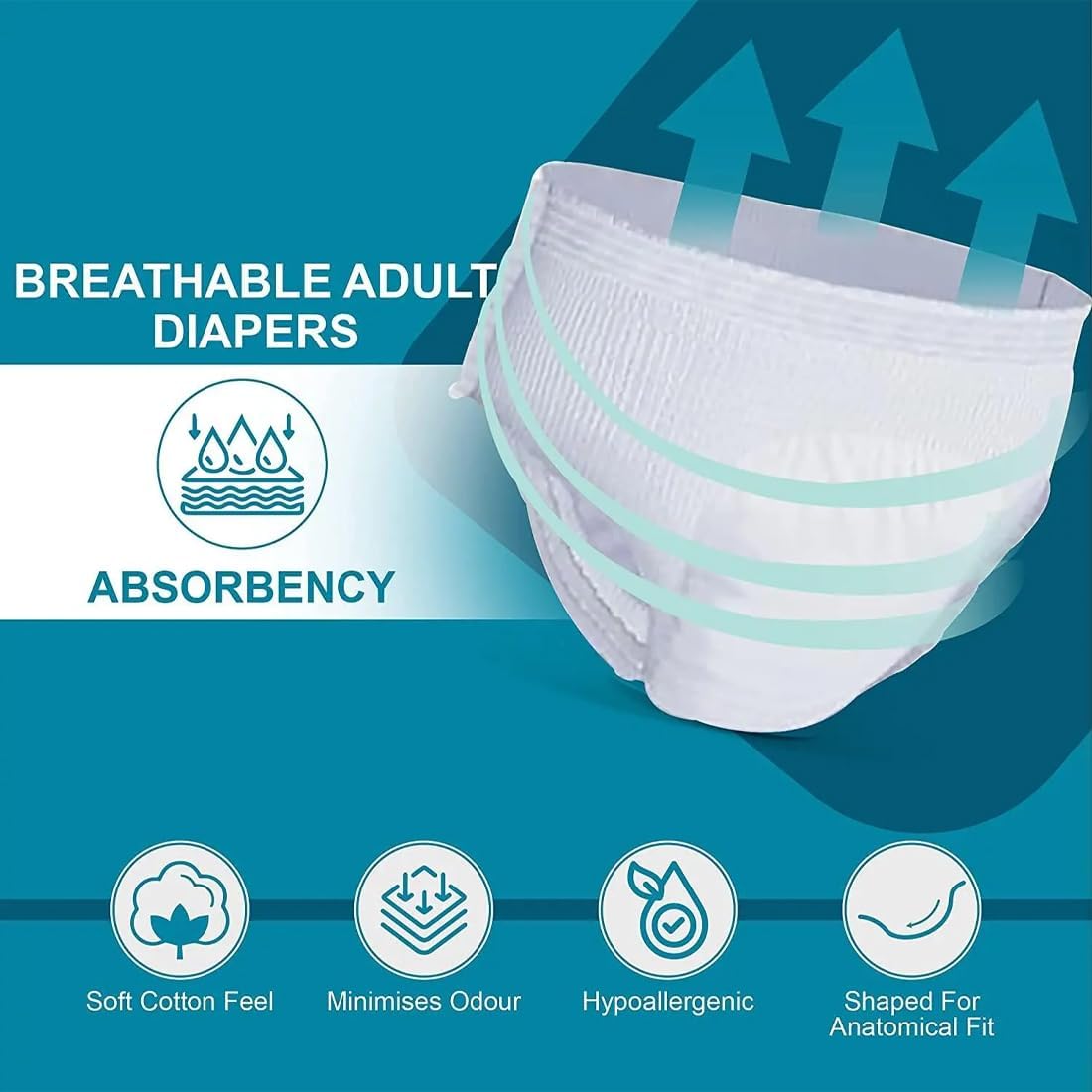 10 Pieces Briefs for Women, Single Use, Hospital, Menstruation, Hotel, Spa, Underwear for Women, Maternity SPA Massage, Individually Wrapped, Briefs