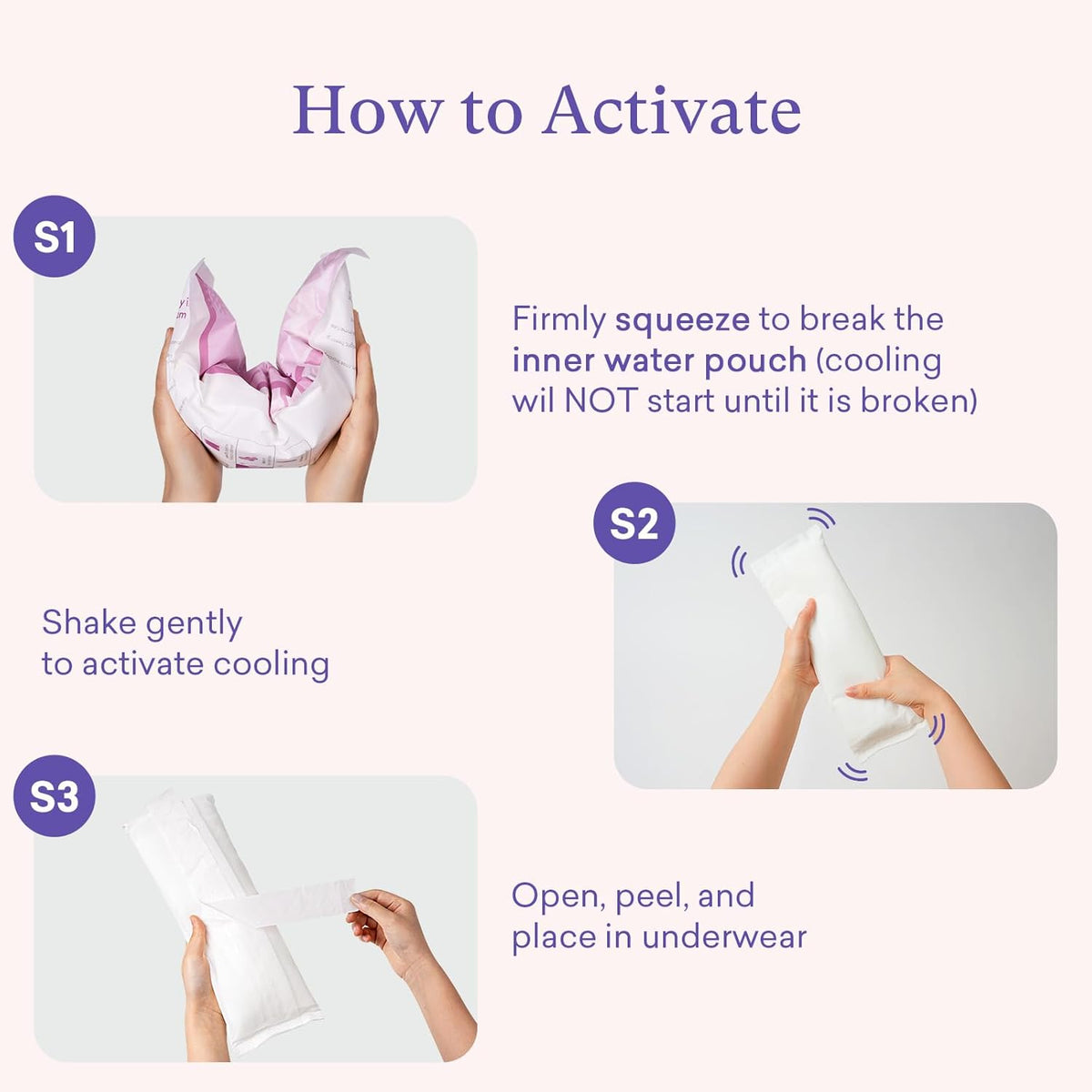 PurComfy 2 in 1 Maternity Pads Postpartum 10 pieces