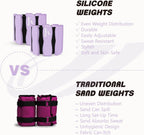 Ankle Wrist Weights for Women Men A Pair of 2lbs/3lbs/4lbs